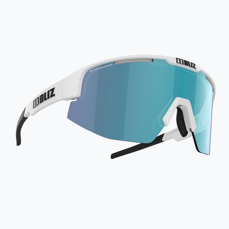 Bliz Matrix Nano Optics Φωτοχρωμικά S1-S3 ματ λευκό / καφέ μπλε multi 52304-03P γυαλιά ποδηλασίας 5