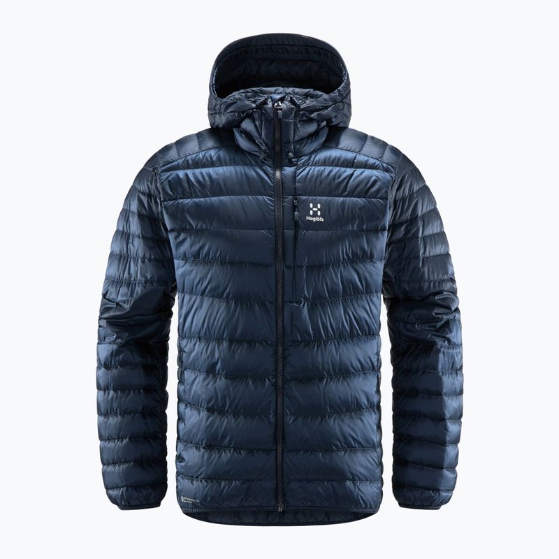 Ανδρικό πουπουλένιο μπουφάν Haglöfs Roc Down Hood navy blue 604682