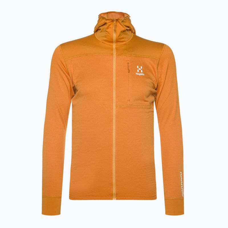 Ανδρικό trekking φούτερ Haglöfs L.I.M Mid Multi Hood κίτρινο 605370 4