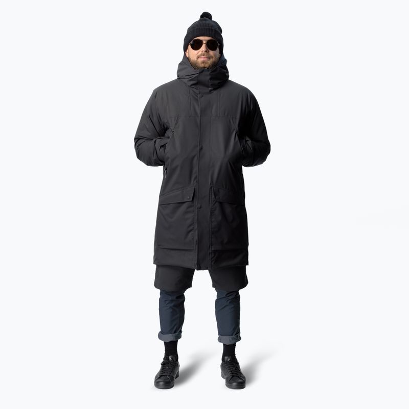 Ανδρικό μονωμένο μπουφάν Houdini Fall σε Parka true black 2