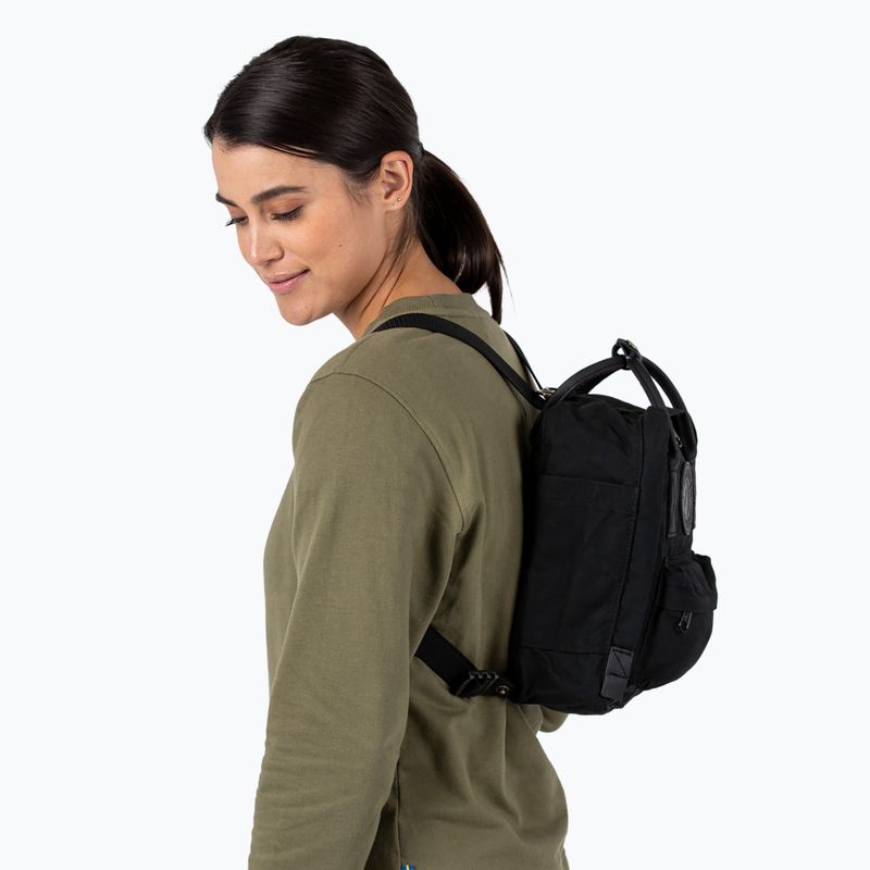 Fjällräven Kånken No. 2 Black Mini 7 l σακίδιο πλάτης 3