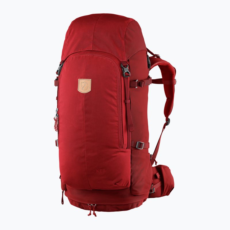 Γυναικείο σακίδιο πεζοπορίας Fjällräven Keb 52 l lava/dark lava