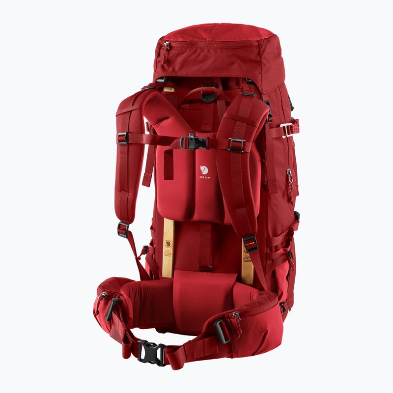 Γυναικείο σακίδιο πεζοπορίας Fjällräven Keb 52 l lava/dark lava 2