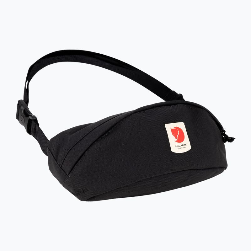 Fjällräven Ulvo Medium 550 τσάντα νεφρών μαύρη F23165 2