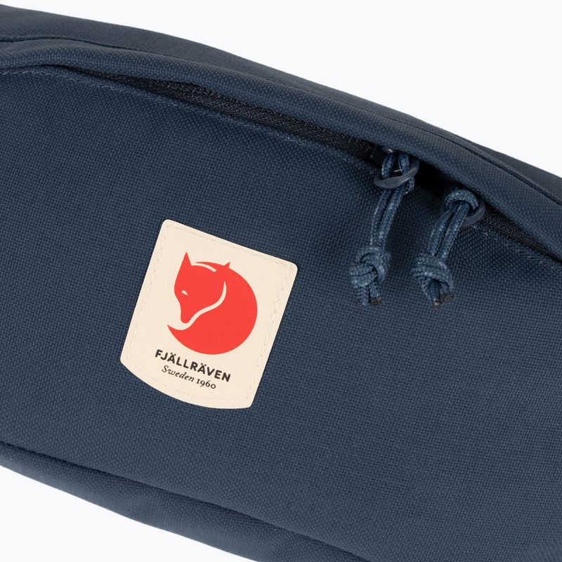 Fjällräven Ulvo Medium 570 navy blue F23165 τσάντα νεφρών 4