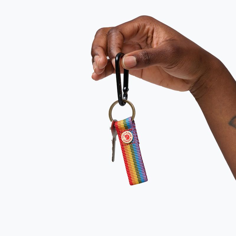 Μπρελόκ Fjällräven Kanken Rainbow Keyring rainbow pattern 3