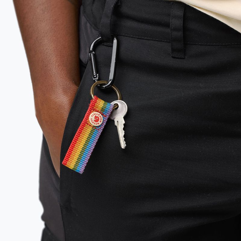 Μπρελόκ Fjällräven Kanken Rainbow Keyring rainbow pattern 4