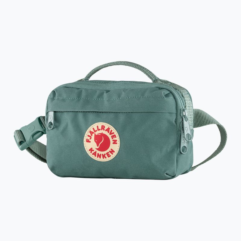 Fjällräven Kanken 2 l φακελάκι νεφρών παγωμένο πράσινο 2