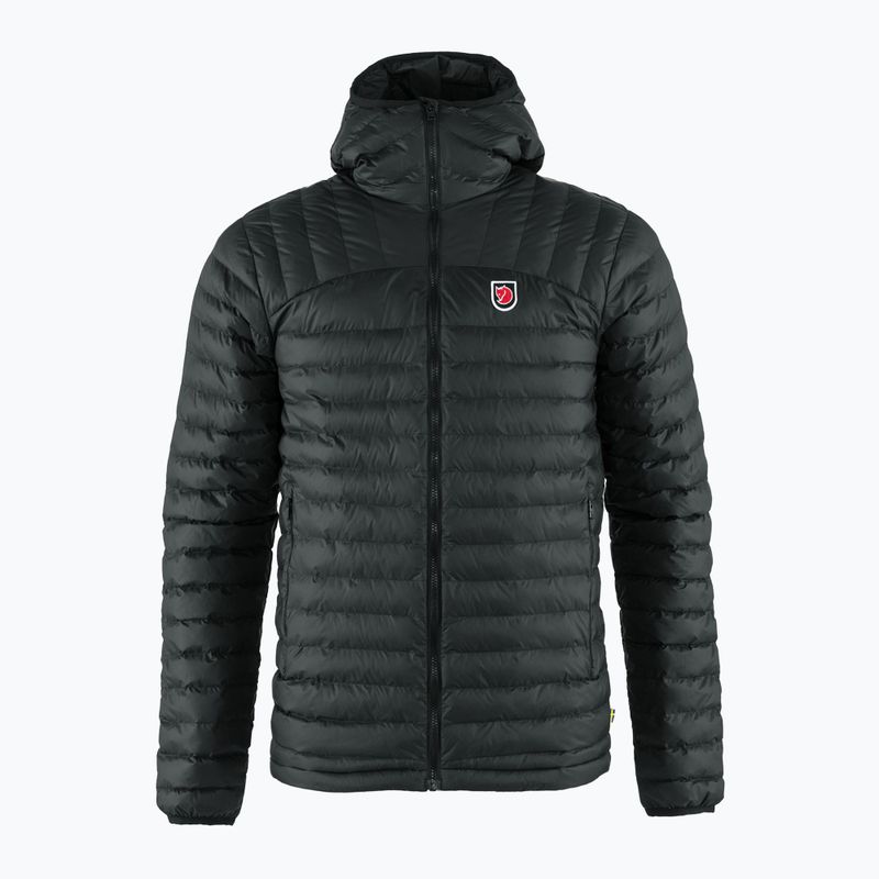 Ανδρικά Fjällräven Expedition Latt Hoodie πουπουλένιο μπουφάν μαύρο F86119