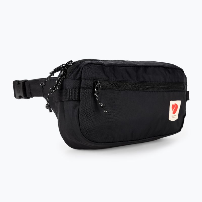 Fjällräven High Coast Hip 550 τσάντα νεφρών μαύρη F23223 3