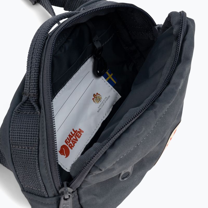 Fjällräven Kanken φακελάκι νεφρών σκούρο γκρι F23796 8