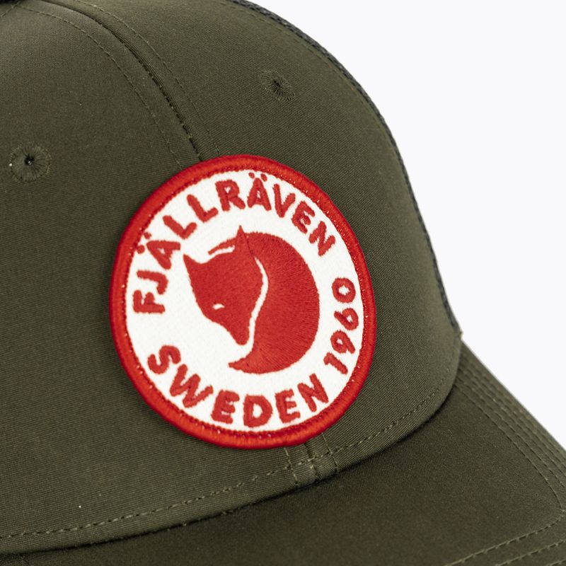 Καπέλο μπέιζμπολ Fjällräven 1960 Logo Langtradarkeps deep forest 3