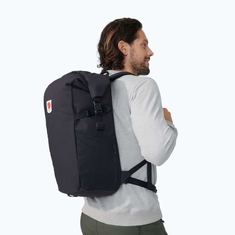 Σακίδιο πεζοπορίας Fjällräven Ulvo Rolltop 30 l black 5