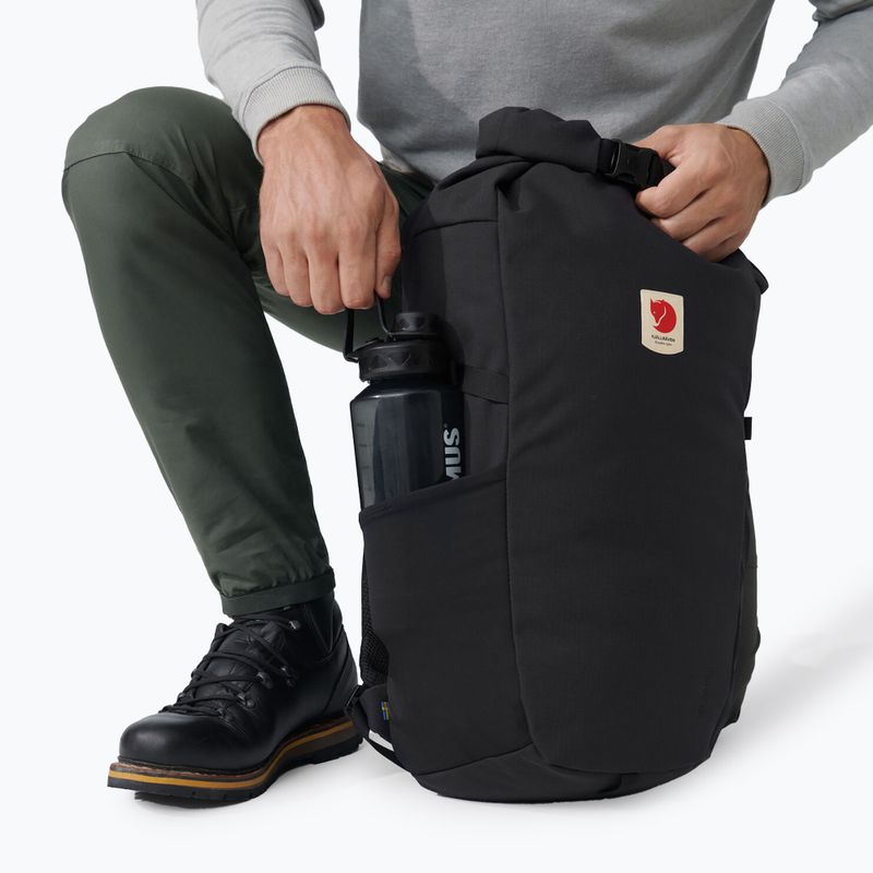 Σακίδιο πεζοπορίας Fjällräven Ulvo Rolltop 30 l black 8