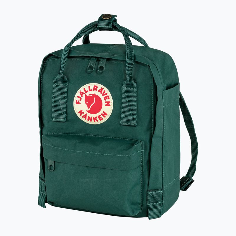 Fjällräven Kanken Mini 667 αρκτικό πράσινο παιδικό σακίδιο πεζοπορίας 3