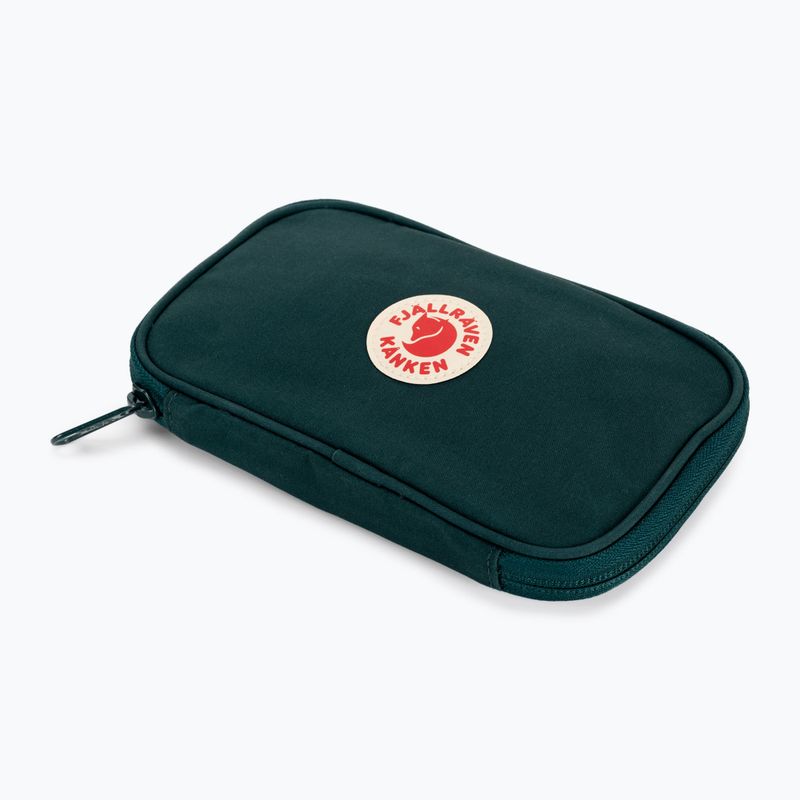 Fjällräven Kanken Travel πορτοφόλι πράσινο