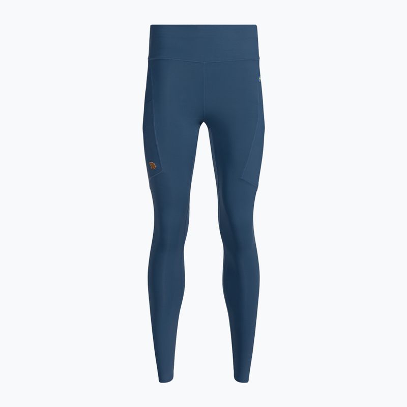 Γυναικείο κολάν πεζοπορίας Fjällräven Abisko Tights navy blue F84773