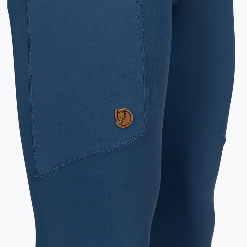 Γυναικείο κολάν πεζοπορίας Fjällräven Abisko Tights navy blue F84773 4