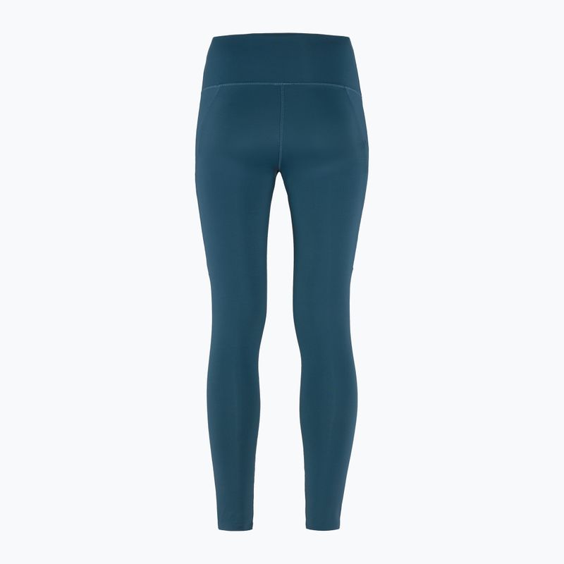 Γυναικείο κολάν πεζοπορίας Fjällräven Abisko Tights navy blue F84773 6