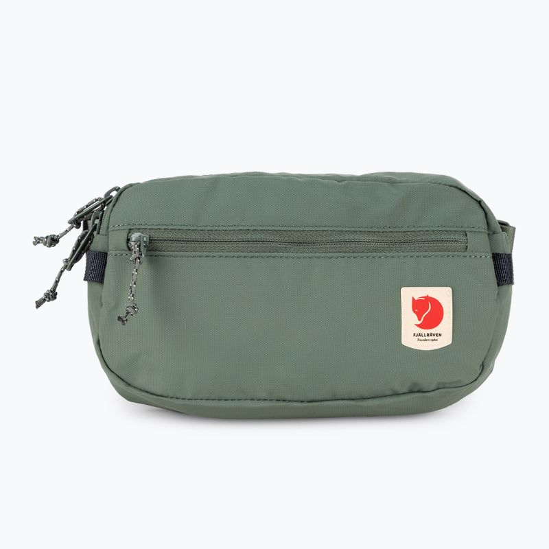 Fjällräven High Coast Hip 614 patina πράσινο F23223 τσάντα νεφρών