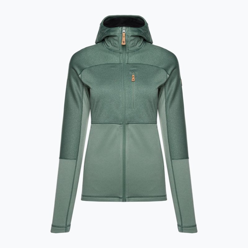 Fjällräven γυναικείο φούτερ Abisko Trail Fleece πράσινο F89589