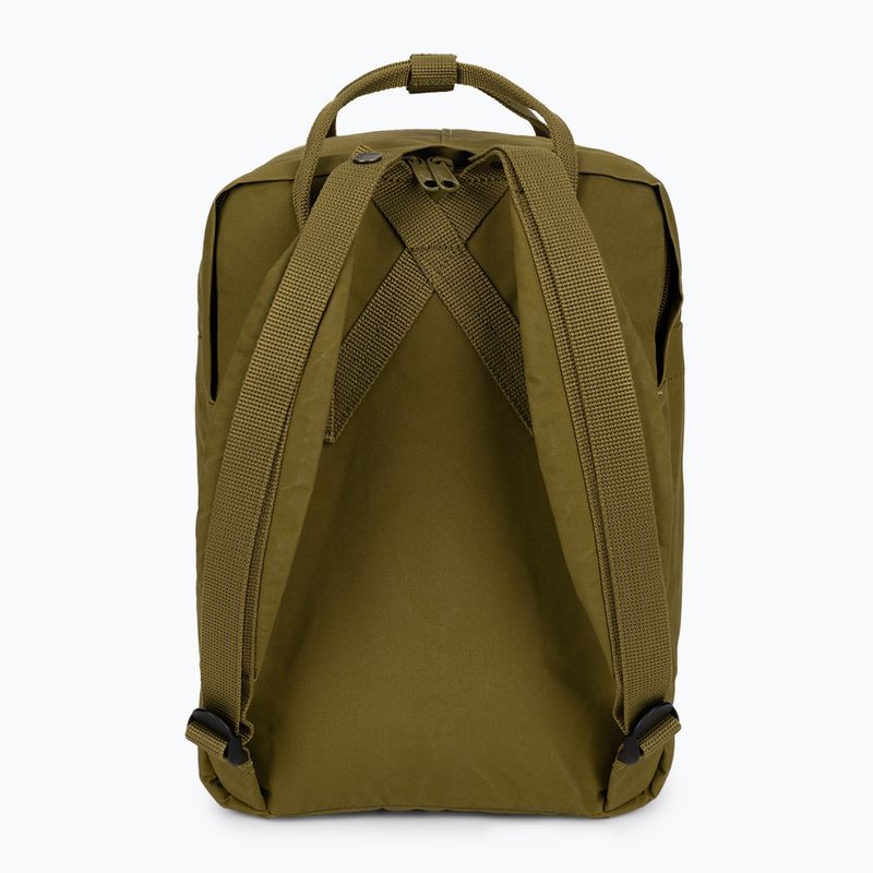 Fjällräven Kanken Laptop 13" σακίδιο πεζοπορίας 631 πράσινο φύλλωμα 3