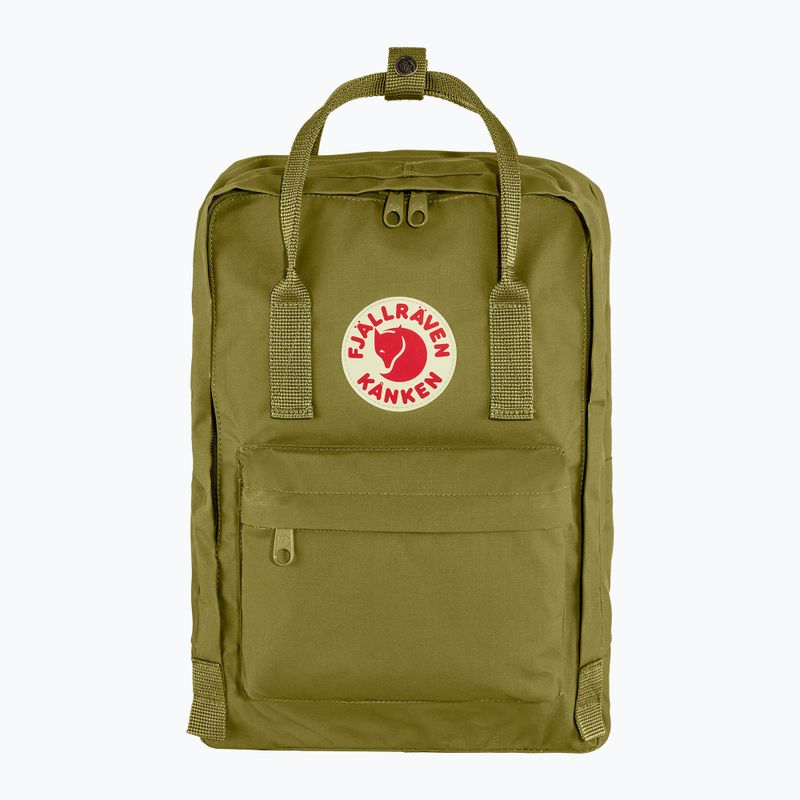 Fjällräven Kanken Laptop 13" σακίδιο πεζοπορίας 631 πράσινο φύλλωμα 5