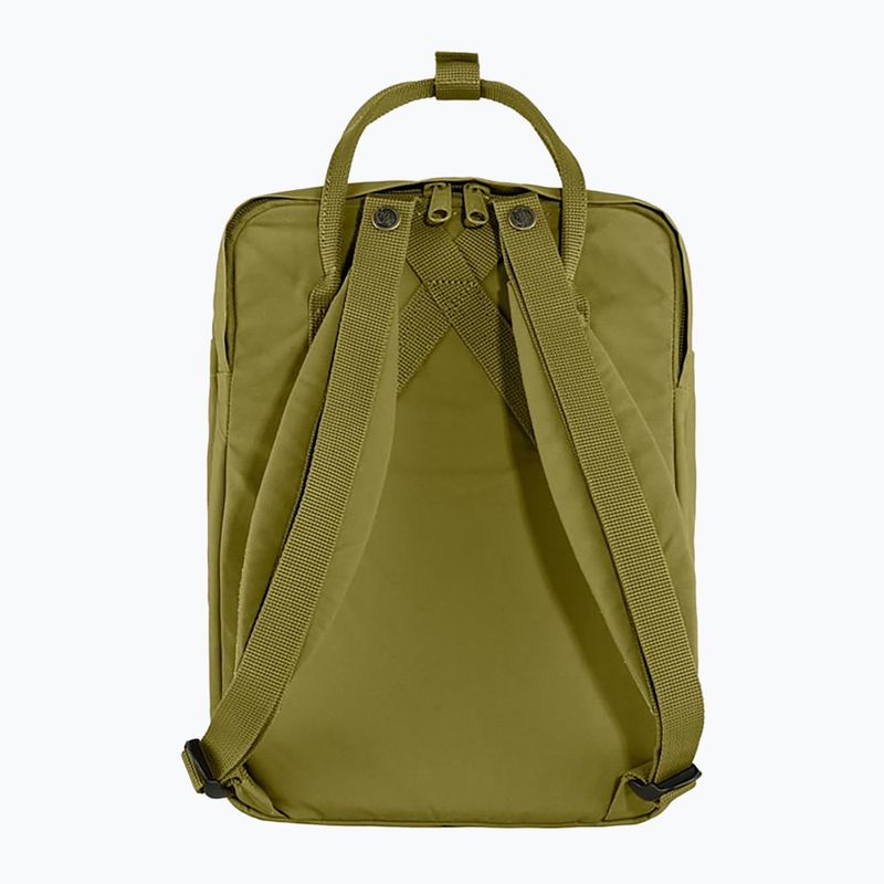 Fjällräven Kanken Laptop 13" σακίδιο πεζοπορίας 631 πράσινο φύλλωμα 7