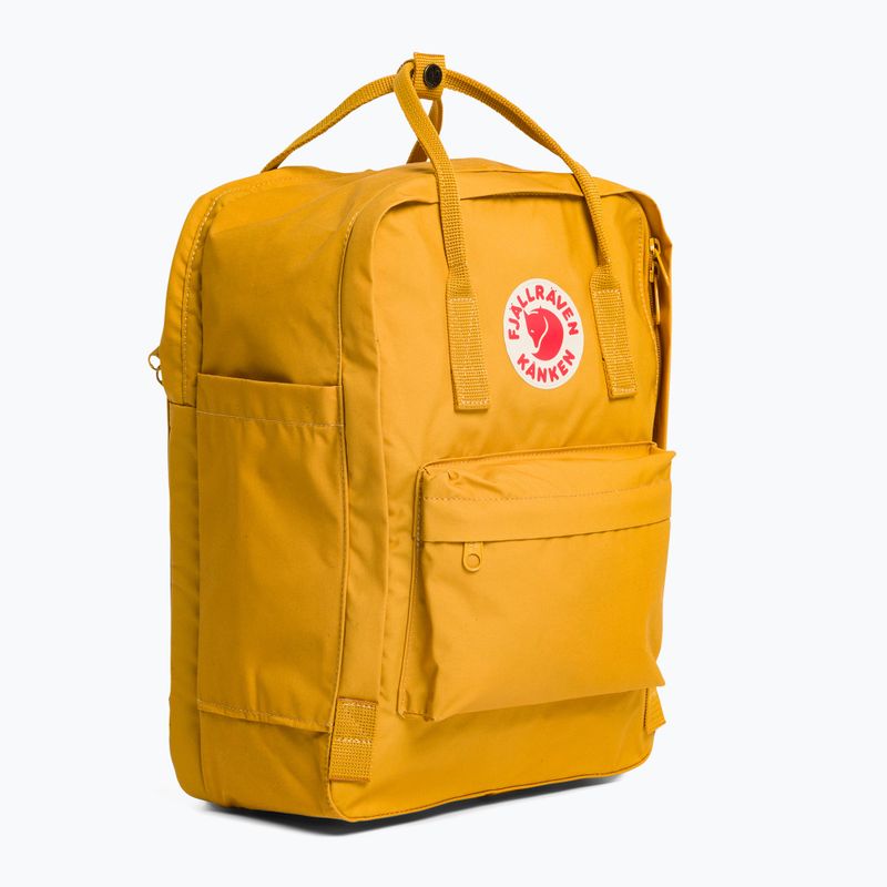 Fjällräven Kanken Laptop 15" σακίδιο πεζοπορίας 160 κίτρινο F23524 3