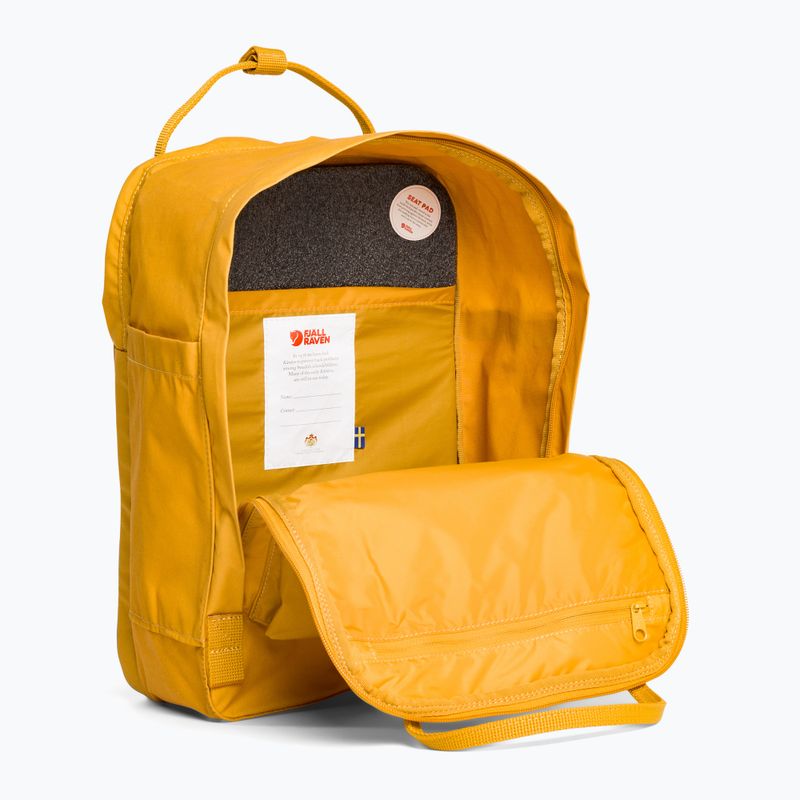 Fjällräven Kanken Laptop 15" σακίδιο πεζοπορίας 160 κίτρινο F23524 4