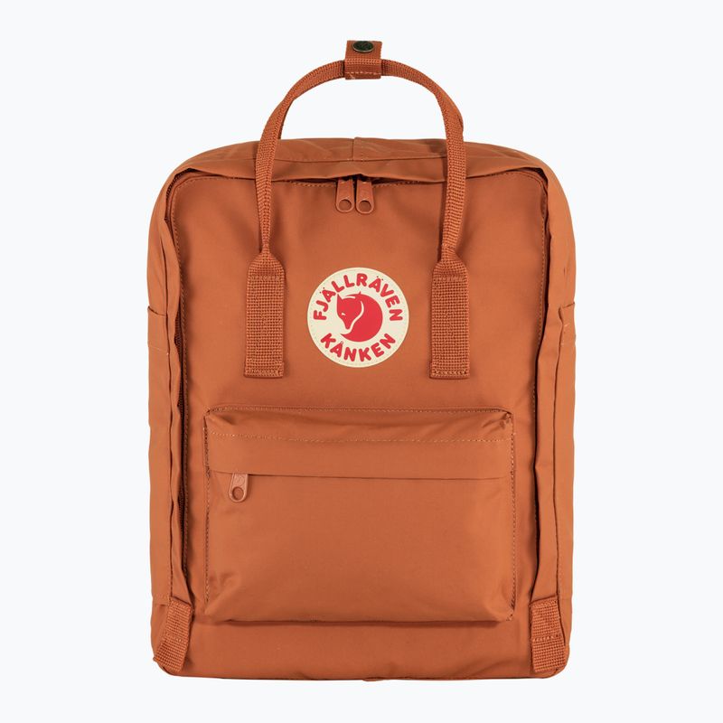 Fjällräven Kanken 16 l τερακότα καφέ σακίδιο πεζοπορίας