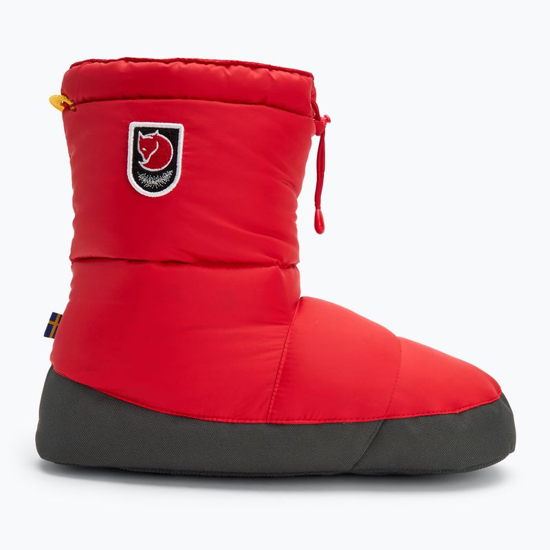 Παντούφλες Fjällräven Expedition Down Booties true red 2