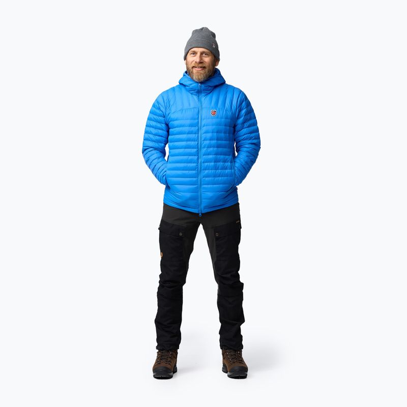 Ανδρικό αδιάβροχο μπουφάν Fjällräven Expedition Lätt Hoodie un blue 2