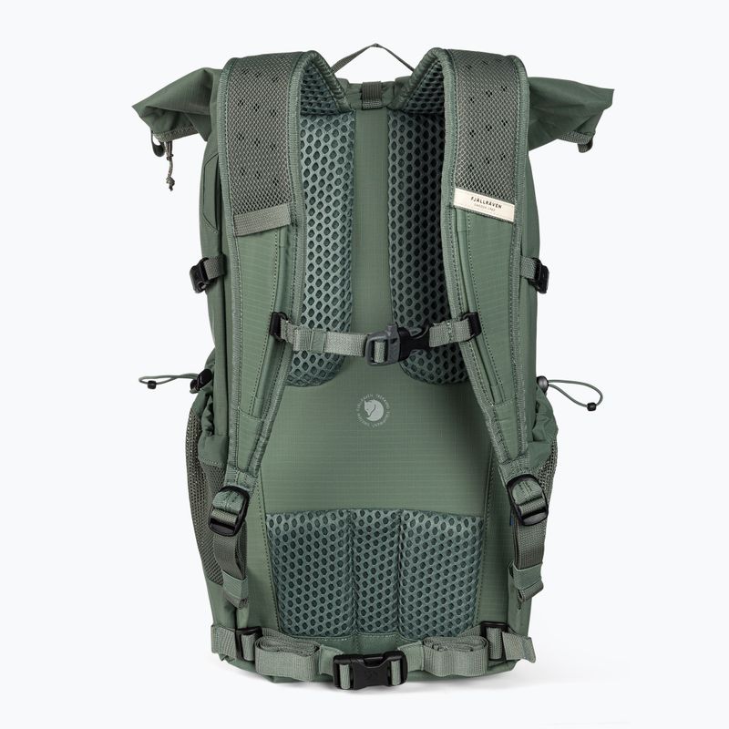 Fjällräven Abisko Hike Foldsack 25 l πράσινο F27222 σακίδιο πεζοπορίας 2