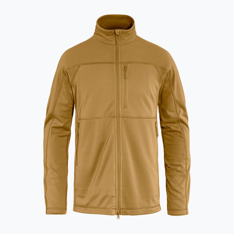 Fjällräven ανδρικό φούτερ Abisko Lite Fleece καφέ F86971