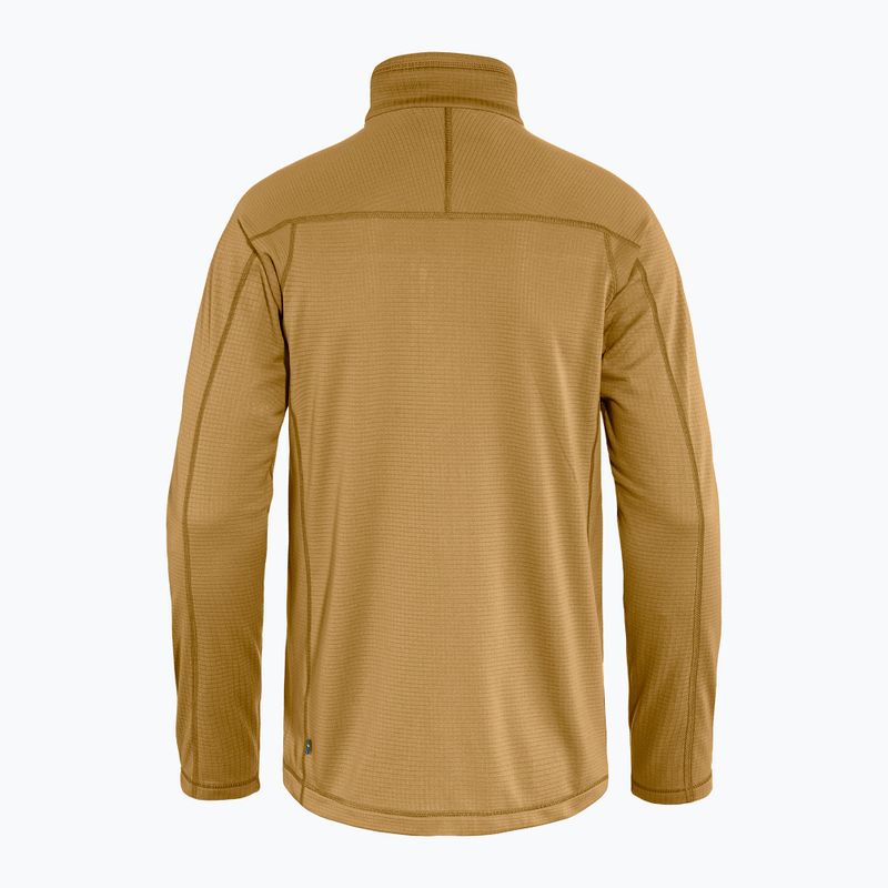 Fjällräven ανδρικό φούτερ Abisko Lite Fleece καφέ F86971 2