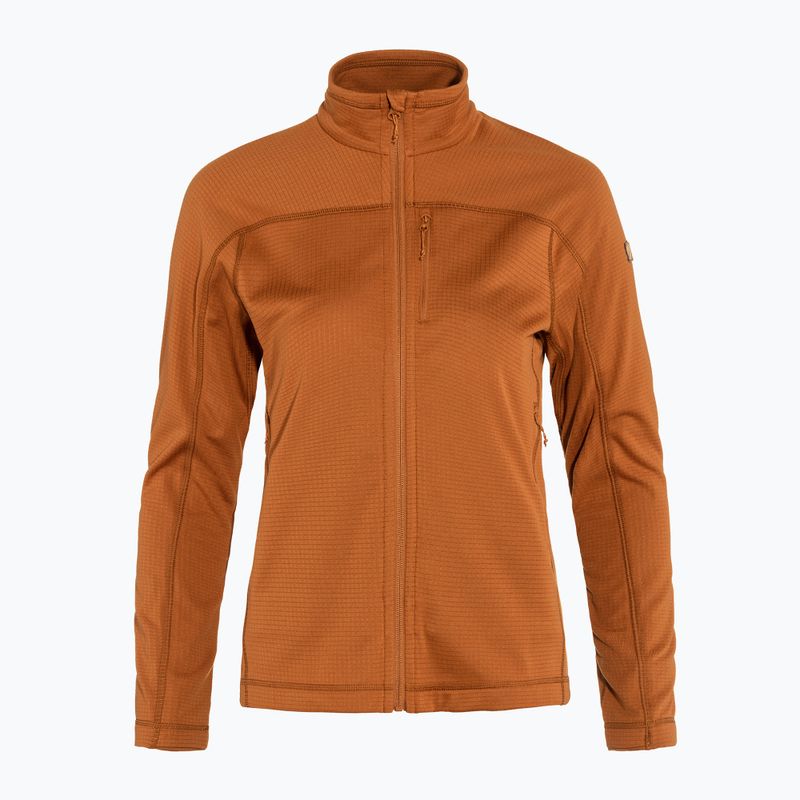 Fjällräven γυναικείο fleece φούτερ Abisko Lite Fleece καφέ F87142 6