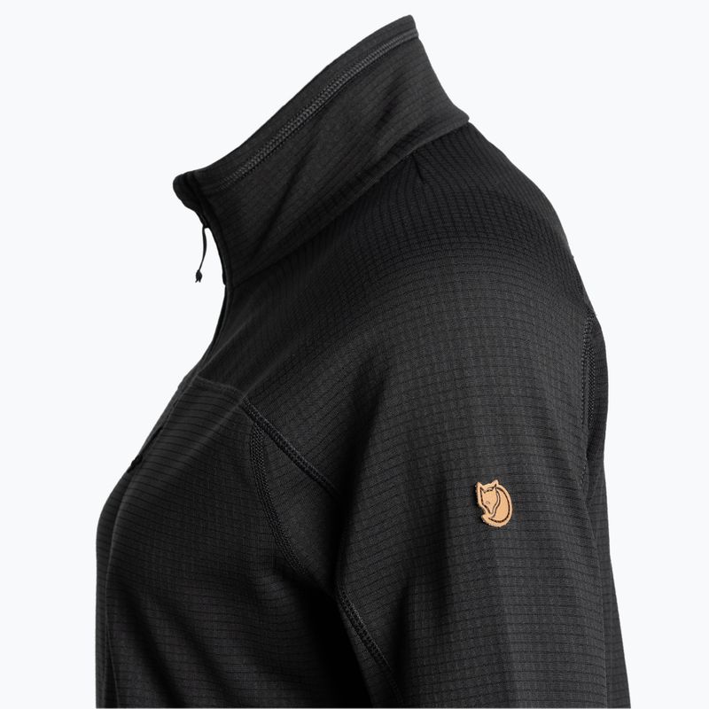 Fjällräven γυναικείο φούτερ Abisko Lite Fleece μαύρο F87142 6