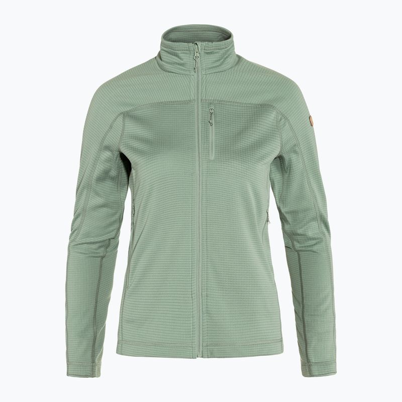 Fjällräven γυναικείο fleece φούτερ Abisko Lite Fleece πράσινο F87142