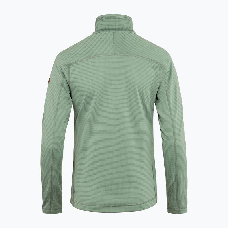 Fjällräven γυναικείο fleece φούτερ Abisko Lite Fleece πράσινο F87142 2