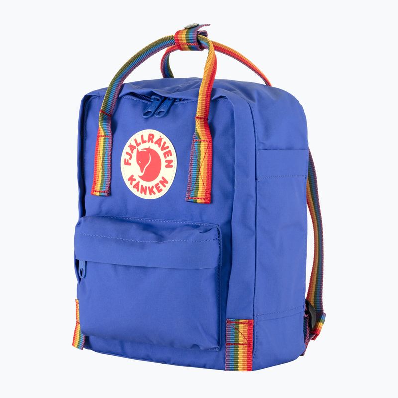 Fjällräven Kanken Rainbow Mini 7 l μπλε κοβάλτιο σακίδιο πόλης 2