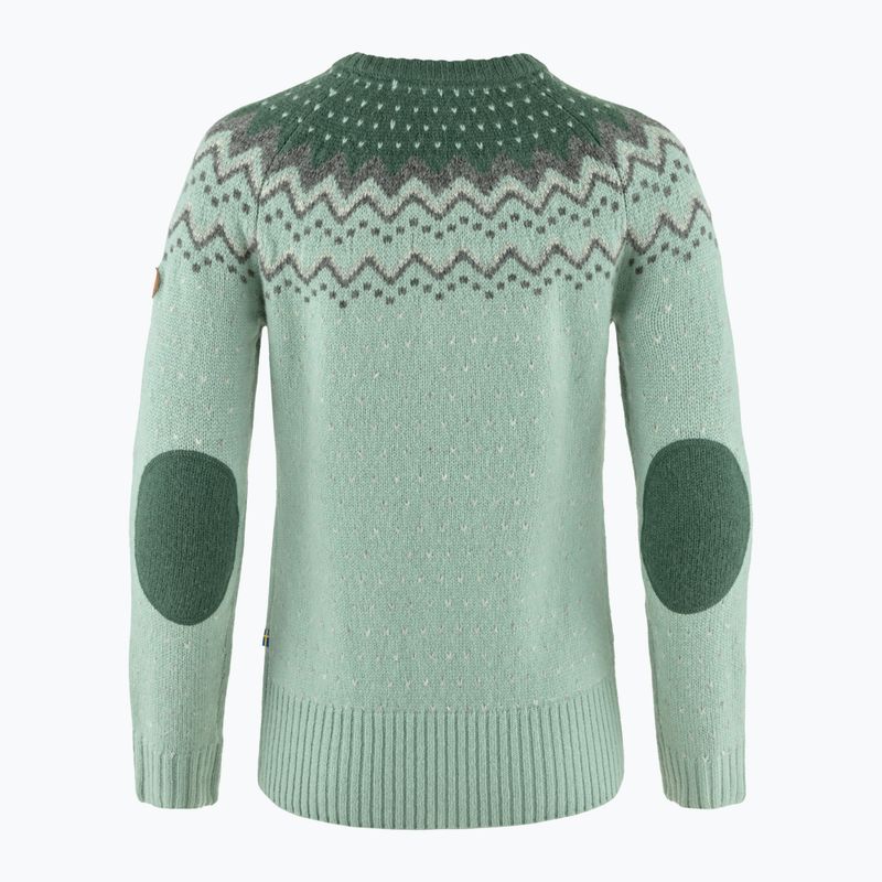 Γυναικείο πουλόβερ Fjällräven Övik Knit Sweater mistry green/deep patina 2