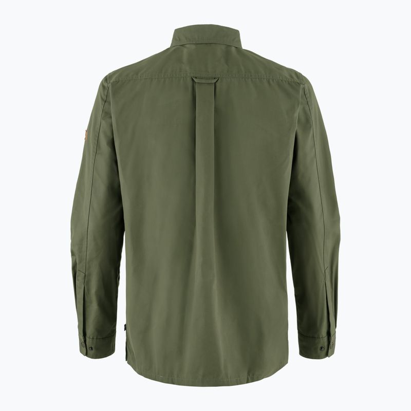 Ανδρικό πουκάμισο Fjällräven Singi Overshirt laurel green 2