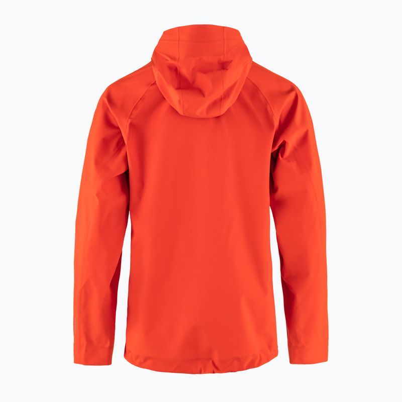 Γυναικείο αδιάβροχο μπουφάν Fjällräven HC Hydratic Trail flame orange 2