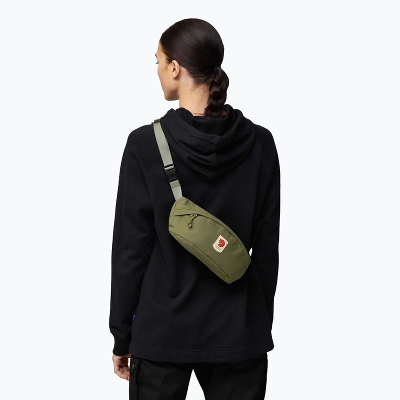 Fjällräven φακελάκι νεφρών Ulvo Medium 2 l πράσινο 6