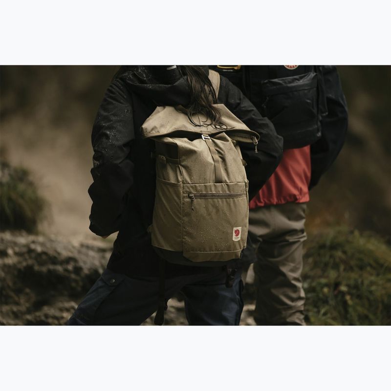 Fjällräven High Coast Foldsack 24 l πλάτης πηλός σακίδιο πεζοπορίας 4