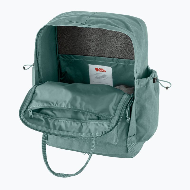 Fjällräven Kånken Outlong 18 l παγωμένο πράσινο σακίδιο πόλης 4