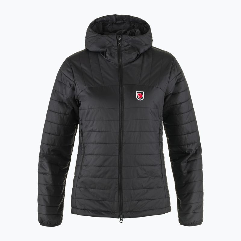 Γυναικείο πουπουλένιο μπουφάν Fjällräven Expedition X-lätt Hoodie μαύρο