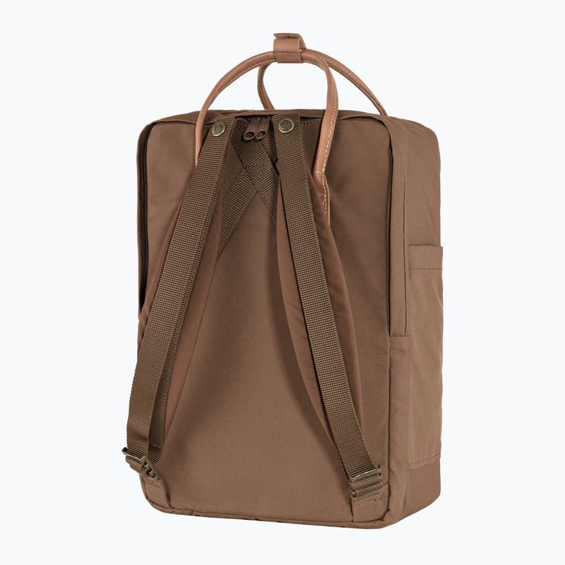 Fjällräven Kanken no. 2 Laptop 15" 18 l φουντωτό καφέ σακίδιο πόλης 3