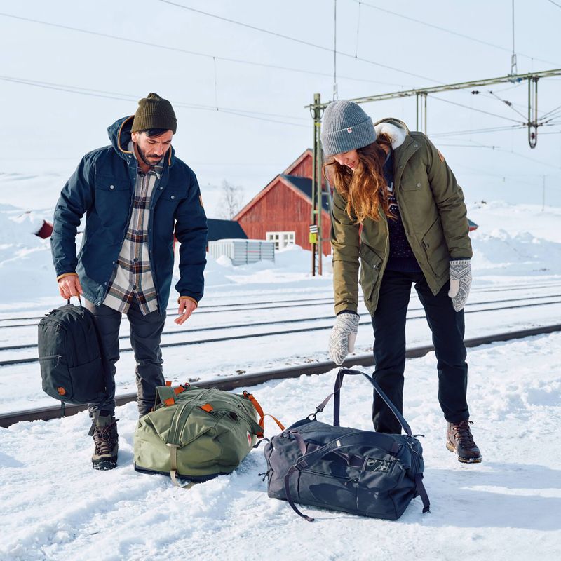 Ταξιδιωτική τσάντα Fjällräven Färden Duffel 50 l πράσινη 18